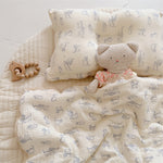 Vintage Cat Crib Bedding and Pillow Set
