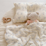 Vintage Cat Crib Bedding and Pillow Set