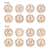 Wooden Baby Milestone Cards 