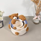 Cute Bear Storage Baskets