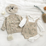 Baby Knitted Cardigan & Romper