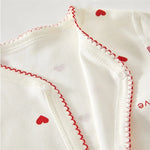 Strawberry & Love Baby Rompers