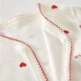 Strawberry & Love Baby Rompers