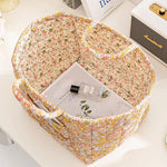 Fabric Floral Storage Baskets