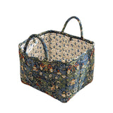 Fabric Floral Storage Baskets