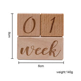 6pcs/1Set Baby Month Milestone Card