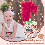 Strawberry Shaped Baby Shower Guest Book