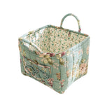 Fabric Floral Storage Baskets