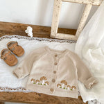 Mushroom Cotton Cardigan