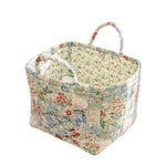 Fabric Floral Storage Baskets