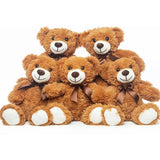 5Pcs Bears Plush Toys 
