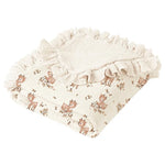 Flower Muslin Receiving Blanket