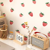 Pink Strawberry Wall Stickers