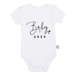 Baby 2025 Pregnancy Announcement Newborn Bodysuits