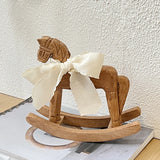Hand Carved Wooden Horse