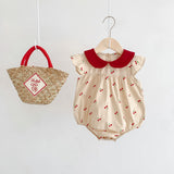 Cherry Print Baby Bodysuit