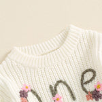 Newborn Baby Girl Birthday Sweater
