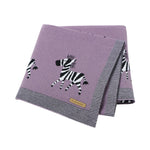 Zebra Baby Blanket 