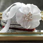 Bling Baby Sneakers – Pink Satin & Rhinestone Crib Shoe
