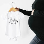 Baby 2025 Pregnancy Announcement Newborn Bodysuits