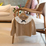 Girls Bow Cardigan 