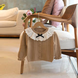 Girls Bow Cardigan 