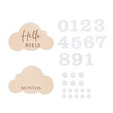 Wooden Baby Milestone Cards 