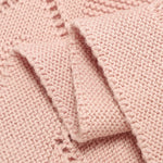 Super Soft Newborn Cotton Knit blanket 90x70 cm