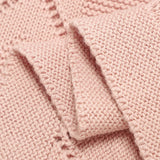 Super Soft Newborn Cotton Knit blanket 90x70 cm