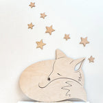 Animals Wooden Wall stickers