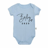 Baby 2025 Pregnancy Announcement Newborn Bodysuits
