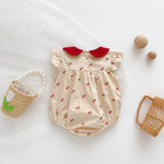 Cherry Print Baby Bodysuit