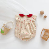 Cherry Print Baby Bodysuit