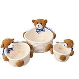 Cute Bear Storage Baskets