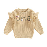 Newborn Baby Girl Birthday Sweater