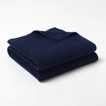 Baby Boy Navy Blue Blanket