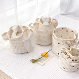 Cotton Baby Nursery Storage Baskets