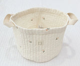 Cotton Baby Nursery Storage Baskets