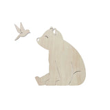 Animals Wooden Wall stickers