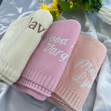 Personalized Baby gift Swaddle Blanket