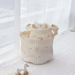 Cotton Baby Nursery Storage Baskets