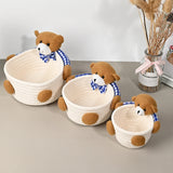 Cute Bear Storage Baskets