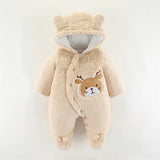 Bear Warm Baby Rompers 