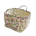 Fabric Floral Storage Baskets