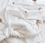 Rainbow Toddler Bedding Set