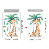Jungle Animals Wall Stickers for Kids Room