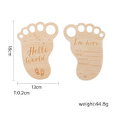 Wooden Baby Milestone Cards 