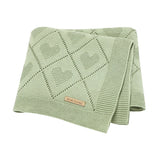 Super Soft Newborn Cotton Knit blanket 90x70 cm