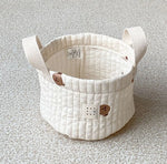 Cotton Baby Nursery Storage Baskets