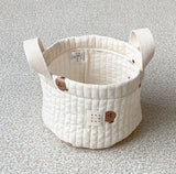 Cotton Baby Nursery Storage Baskets